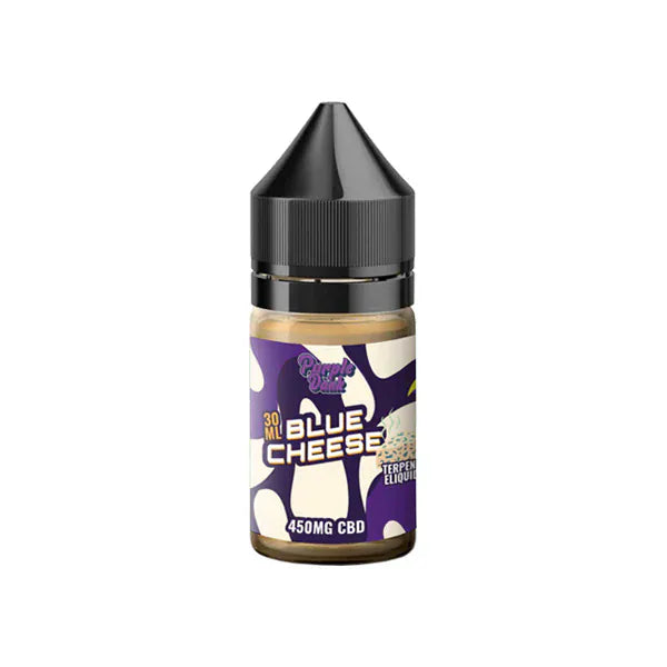 Purple Dank CBD Products Blue Cheese Purple Dank Terpene Infused 450mg Full Spectrum CBD E-liquid 30ml (BUY 1 GET 1 FREE)