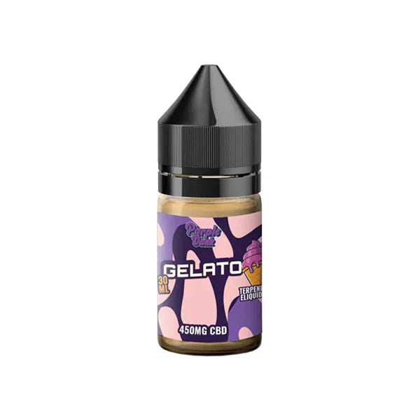 Purple Dank CBD Products Gelato Purple Dank Terpene Infused 450mg Full Spectrum CBD E-liquid 30ml (BUY 1 GET 1 FREE)
