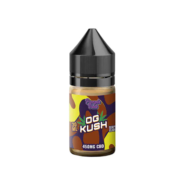 Purple Dank CBD Products OG Kush Purple Dank Terpene Infused 450mg Full Spectrum CBD E-liquid 30ml (BUY 1 GET 1 FREE)