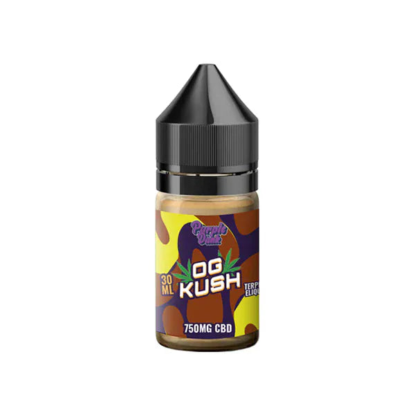 Purple Dank CBD Products OG Kush Purple Dank Terpene Infused 750mg Full Spectrum CBD E-liquid 30ml (BUY 1 GET 1 FREE)