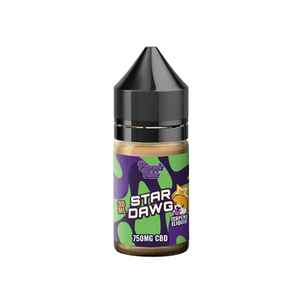 Purple Dank CBD Products Stardawg Purple Dank Terpene Infused 750mg Full Spectrum CBD E-liquid 30ml (BUY 1 GET 1 FREE)