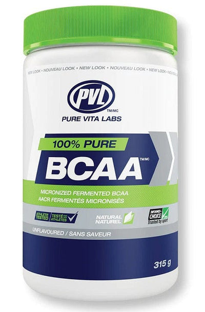 PVL Essentials 100% Pure BCAA, Unflavoured - 315g