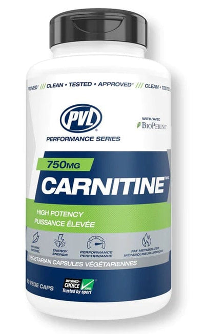 PVL Essentials Carnitine, 750mg - 90 vcaps