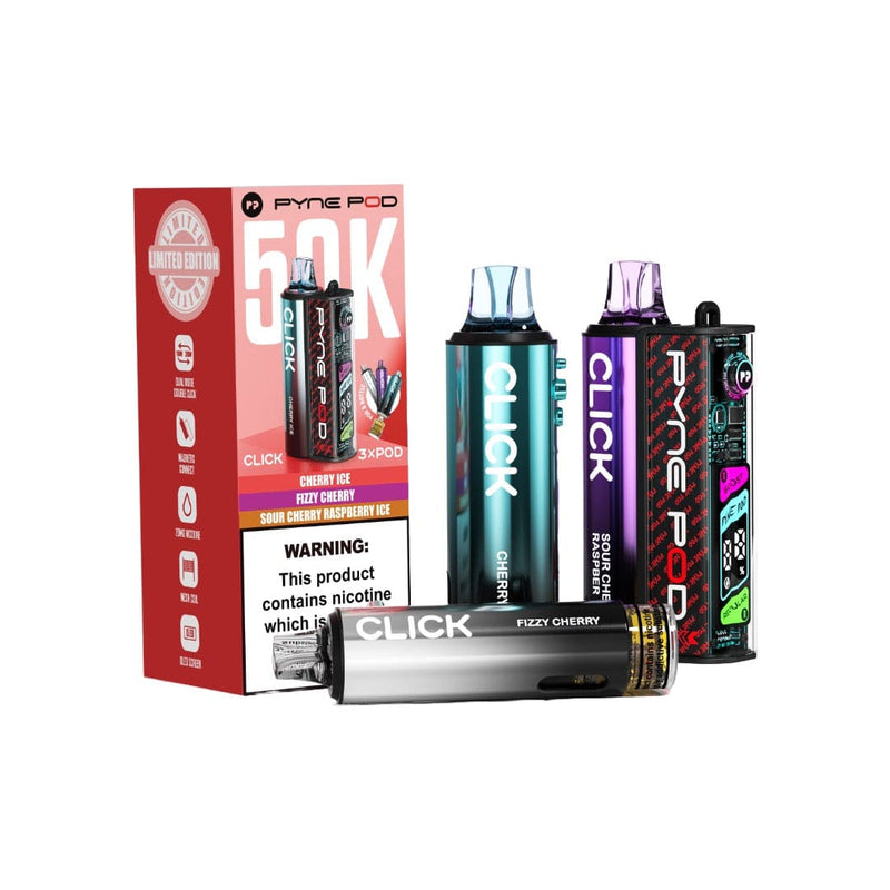 Pyne Pod Vaping Products 20mg Pyne Pod Click 50K Prefilled Pod Vape Kit