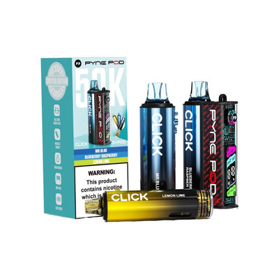 Pyne Pod Vaping Products 20mg Pyne Pod Click 50K Prefilled Pod Vape Kit