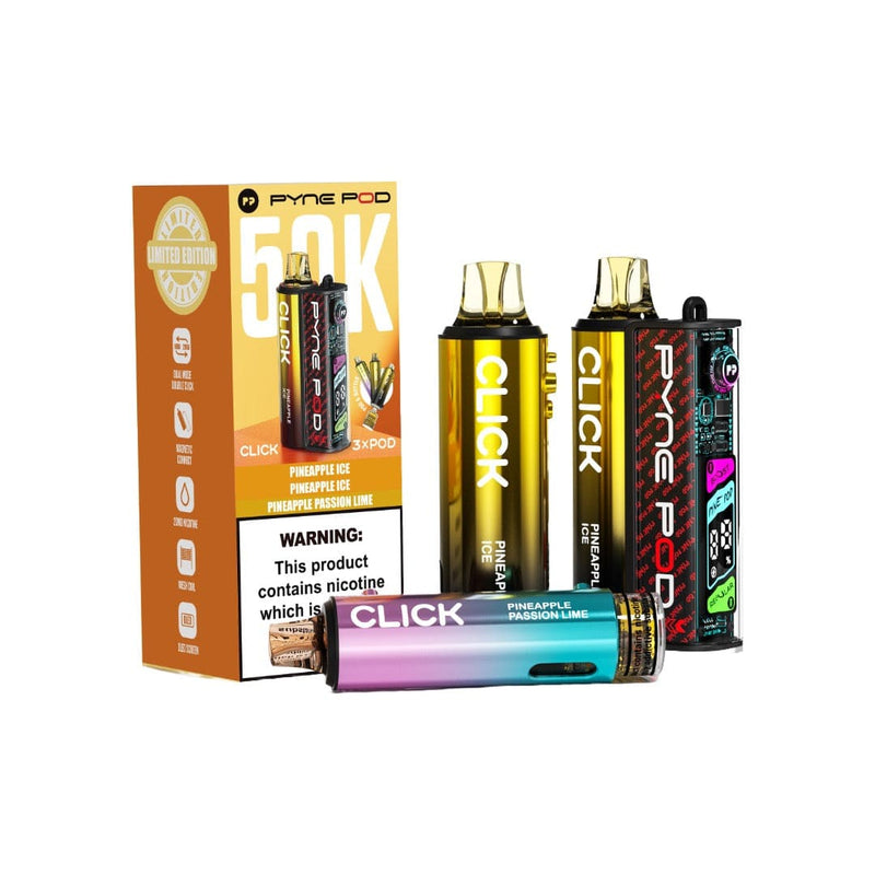Pyne Pod Vaping Products 20mg Pyne Pod Click 50K Prefilled Pod Vape Kit