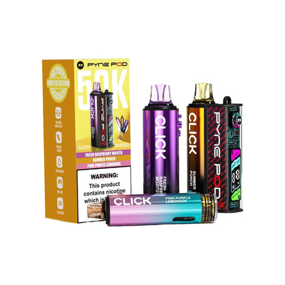 Pyne Pod Vaping Products 20mg Pyne Pod Click 50K Prefilled Pod Vape Kit