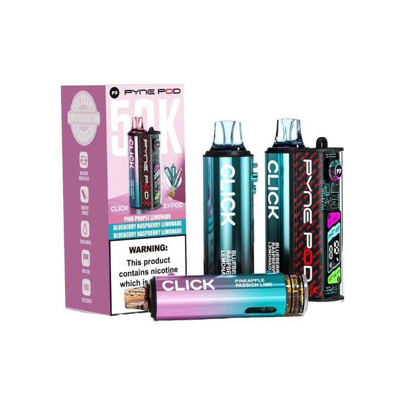 Pyne Pod Vaping Products 20mg Pyne Pod Click 50K Prefilled Pod Vape Kit