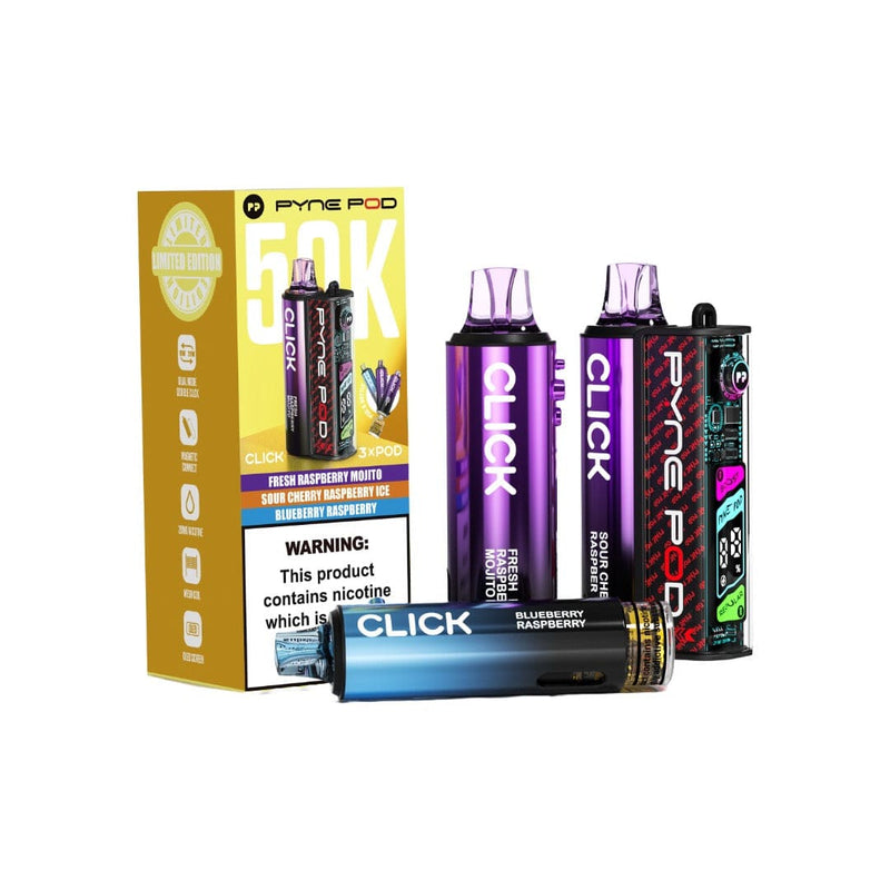 Pyne Pod Vaping Products 20mg Pyne Pod Click 50K Prefilled Pod Vape Kit