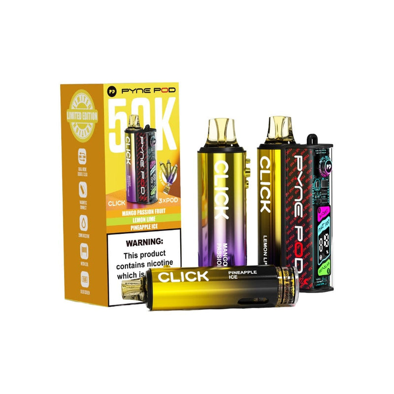 Pyne Pod Vaping Products 20mg Pyne Pod Click 50K Prefilled Pod Vape Kit