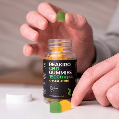 Reakiro CBD Products Reakiro CBD Gummies 1500mg Full-spectrum 30pcs