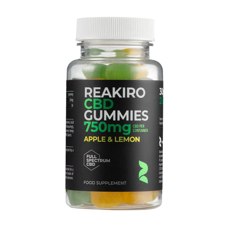 Reakiro CBD Products Reakiro CBD Gummies 750mg Full-spectrum 30pcs