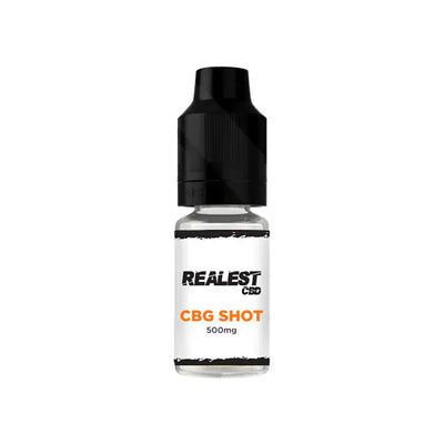 Realest CBD CBD Products Realest CBD 500mg CBG E-Liquid Booster Shot 10ml (BUY 1 GET 1 FREE)