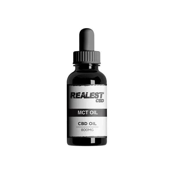 Realest CBD CBD Products Realest CBD 800mg Broad Spectrum CBD MCT Oil - 30ml (BUY 1 GET 1 FREE)
