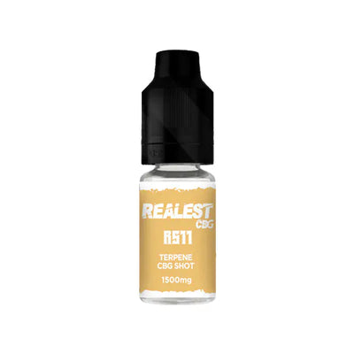 Realest CBD CBD Products RS11 Realest CBD 1500mg Terpene Infused CBG Booster Shot 10ml (BUY 1 GET 1 FREE)