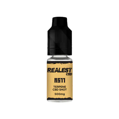 Realest CBD CBD Products RS11 Realest CBD 500mg Terpene Infused CBD Booster Shot 10ml (BUY 1 GET 1 FREE)
