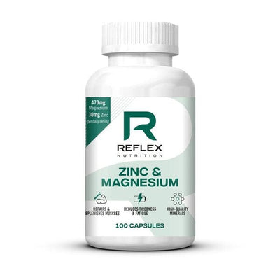 Reflex Nutrition Vitamins & Minerals Zinc & Magnesium - 100 caps