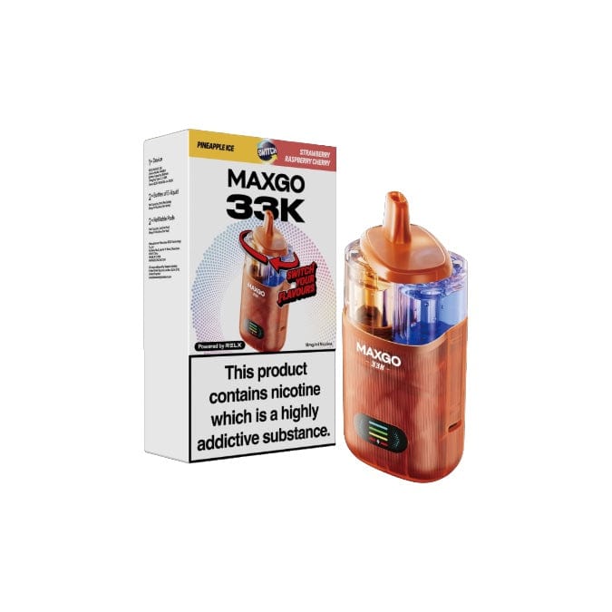 RELX Vaping Products 18mg Relx Maxgo 33K Prefilled Pod Vape Kit 25W
