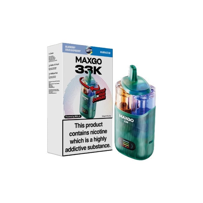 RELX Vaping Products 18mg Relx Maxgo 33K Prefilled Pod Vape Kit 25W