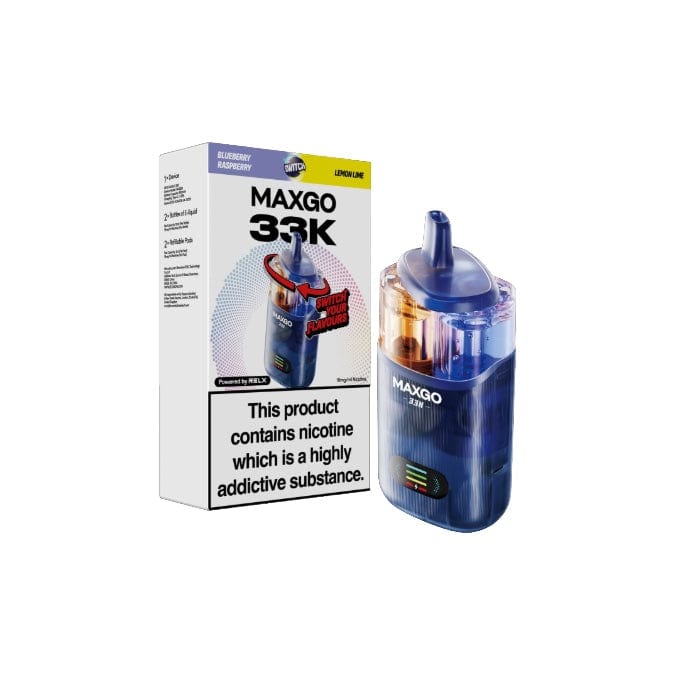 RELX Vaping Products 18mg Relx Maxgo 33K Prefilled Pod Vape Kit 25W
