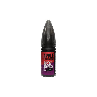 Riot Squad Vaping Products Apple & Blackcurrant Riot Squad BAR EDTN 5mg Nic Salts 10ml (50VG/50PG)