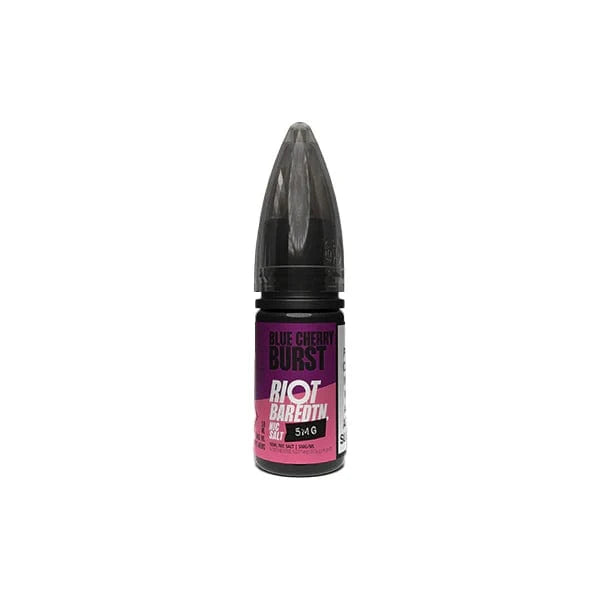 Riot Squad Vaping Products Blue Cherry Burst Riot Squad BAR EDTN 5mg Nic Salts 10ml (50VG/50PG)