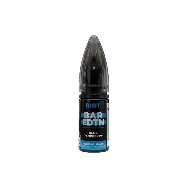 Riot Squad Vaping Products Blue Raspberry Riot Squad BAR EDTN 5mg Nic Salts 10ml (50VG/50PG)