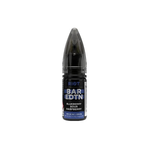 Riot Squad Vaping Products Blueberry Sour Raspberry Riot Squad BAR EDTN 5mg Nic Salts 10ml (50VG/50PG)