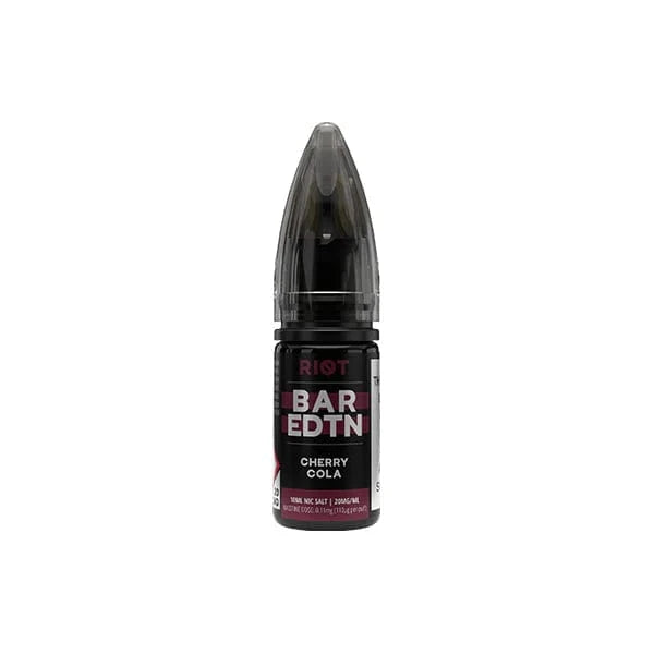 Riot Squad Vaping Products Cherry Cola Riot Squad BAR EDTN 5mg Nic Salts 10ml (50VG/50PG)
