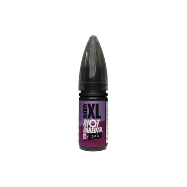 Riot Squad Vaping Products Cherry XL Riot Squad BAR EDTN 5mg Nic Salts 10ml (50VG/50PG)