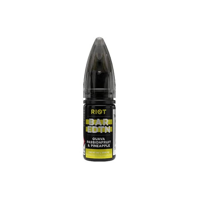 Riot Squad Vaping Products Guava Passionfruit Pineapple Riot Squad BAR EDTN 5mg Nic Salts 10ml (50VG/50PG)