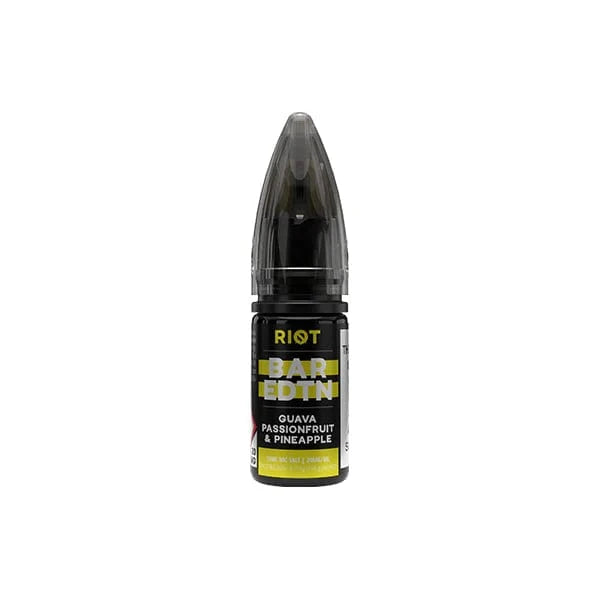 Riot Squad Vaping Products Guava Passionfruit Pineapple Riot Squad BAR EDTN 5mg Nic Salts 10ml (50VG/50PG)