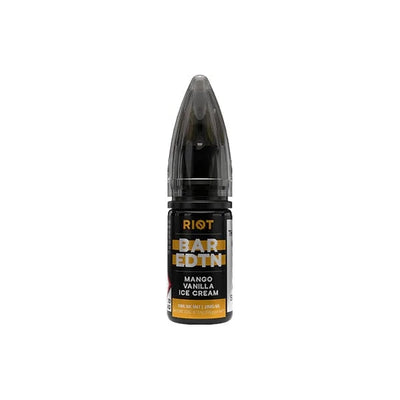 Riot Squad Vaping Products Mango Vanilla Riot Squad BAR EDTN 5mg Nic Salts 10ml (50VG/50PG)