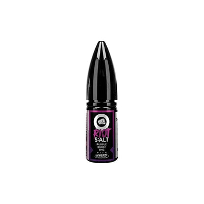 Riot Squad Vaping Products Purple Burst Riot Squad 5mg Original Nic Salts 10ml (50VG/50PG)