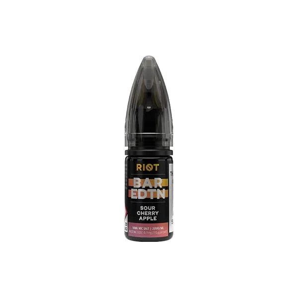 Riot Squad Vaping Products Sour Cherry Apple Riot Squad BAR EDTN 5mg Nic Salts 10ml (50VG/50PG)