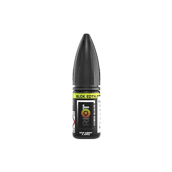 Riot Squad Vaping Products Sour Cherry & Apple Riot Squad Black Edition 20mg V2 Nic Salts 10ml (50VG/50PG)