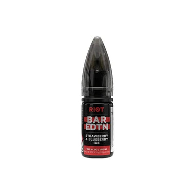 Riot Squad Vaping Products Strawberry Blueberry Ice Riot Squad BAR EDTN 5mg Nic Salts 10ml (50VG/50PG)