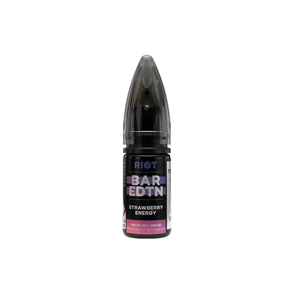 Riot Squad Vaping Products Strawberry Maxx Riot Squad BAR EDTN 5mg Nic Salts 10ml (50VG/50PG)
