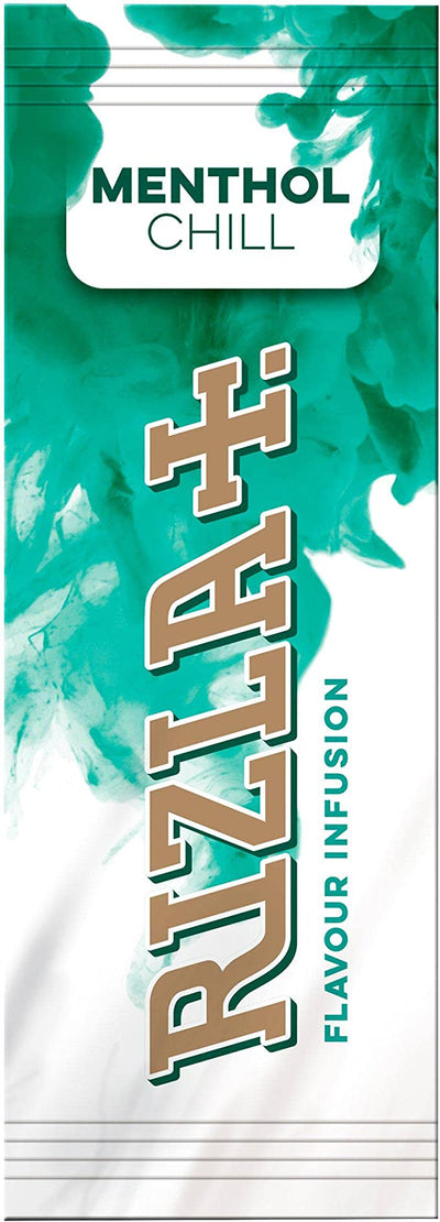 Rizla Food, Beverages & Tobacco Rizla Menthol Chill Flavour Cards Infusion Pack of 25