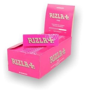 Rizla Food, Beverages & Tobacco Rizla Pink Regular Rolling Papers (50 Pack)