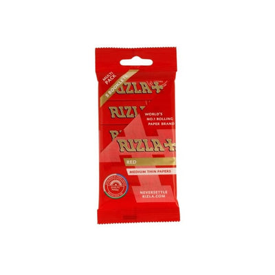 Rizla Food, Beverages & Tobacco Rizla Red Regular Rolling Papers (Flow 5 Pack)