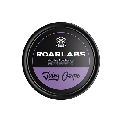 Roar Smoking Products 6mg Roar Labs Juicy Grape Nicotine Pouch - 20 Pouches