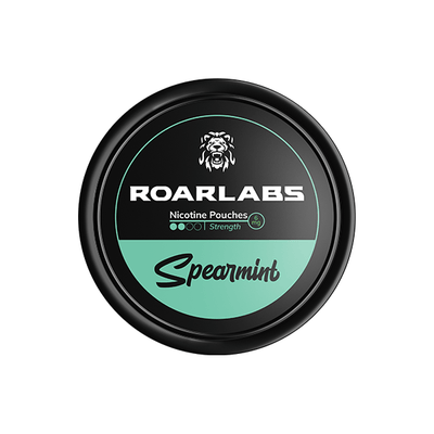 Roar Smoking Products 6mg Roar Labs Spearmint Nicotine Pouches - 20 Pouches