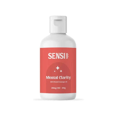 Sensi CBD CBD Products Mental Clarity Sensi CBD 100mg CBD Massage Oil - 100ml (BUY 1 GET 1 FREE)
