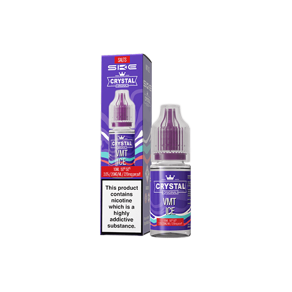 SKE Vaping Products 10mg SKE Crystal Original 10ml Nic Salts (50VG/50PG)