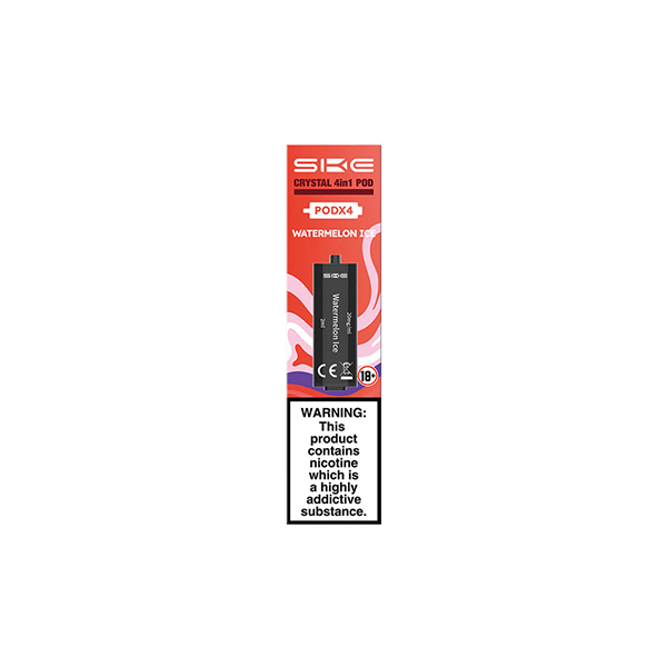 SKE Vaping Products 20mg SKE Crystal 4in1 2400 Replacement Pods 2400 Puffs