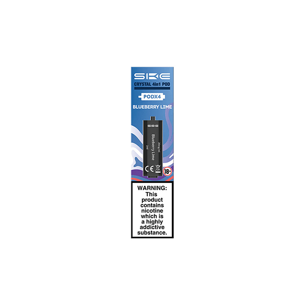 SKE Vaping Products 20mg SKE Crystal 4in1 2400 Replacement Pods 2400 Puffs