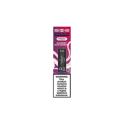 SKE Vaping Products 20mg SKE Crystal 4in1 2400 Replacement Pods 2400 Puffs