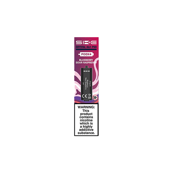 SKE Vaping Products 20mg SKE Crystal 4in1 2400 Replacement Pods 2400 Puffs