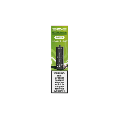 SKE Vaping Products 20mg SKE Crystal 4in1 2400 Replacement Pods 2400 Puffs